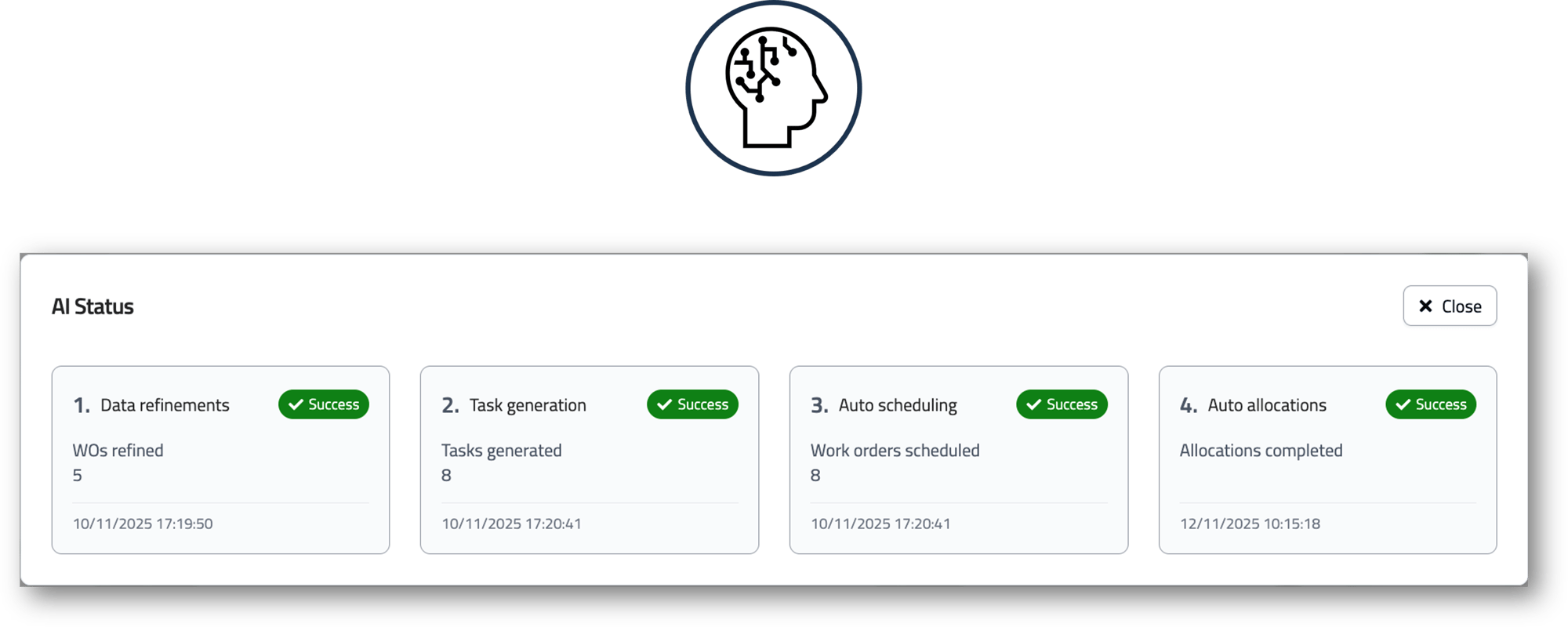 AI status with icon-3