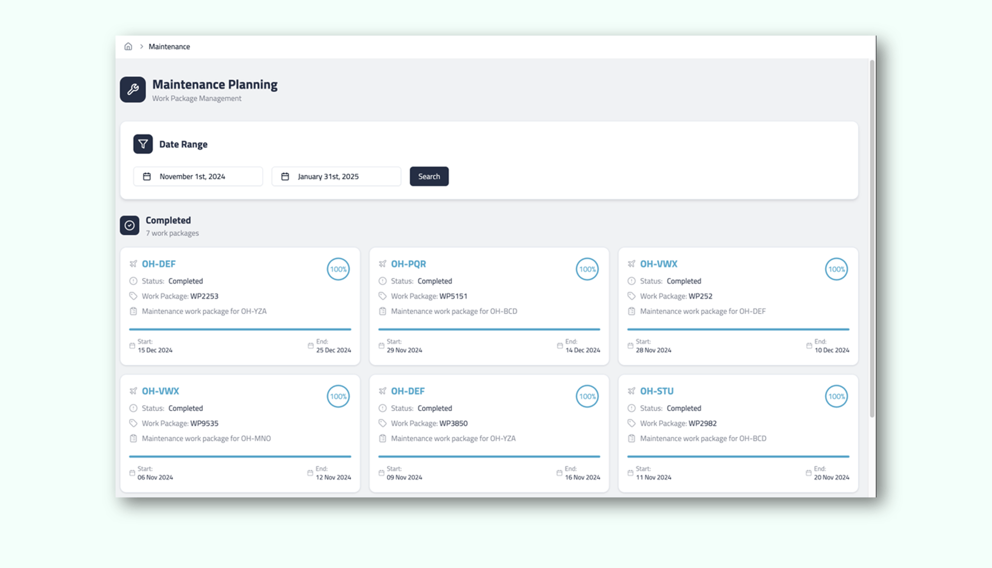 DWP Work Package Mgmt colored
