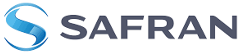 Safran logo white